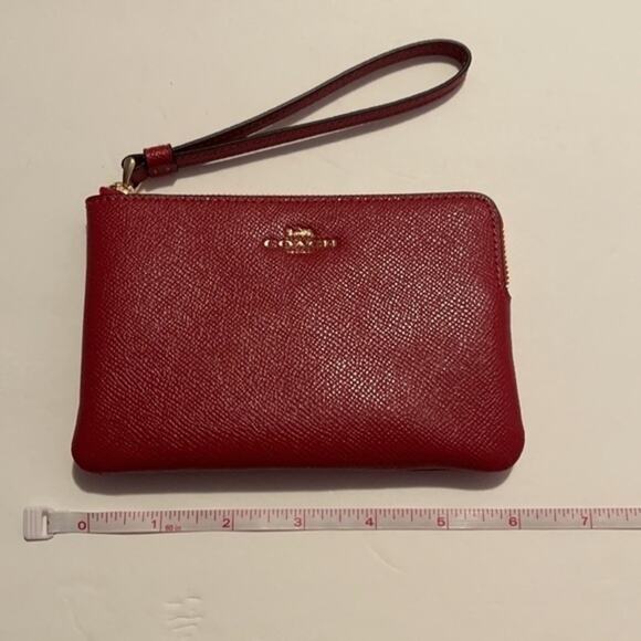 Coach Leather Wristlet New with Tags Holiday Gift - Picture 7 of 8